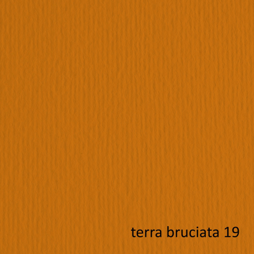 BLISTER 20FG CARTONCINO 50X70 220GR TERRA BRUCIATA 19 FABRIANO ELLE ERRE